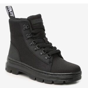 DOC  Martens Combs Platform Boot Black Womens Size 7